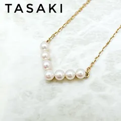 美品🌟TASAKI ベビーパール イエローゴールド ネックレス 約40 cm Uのサムネイル