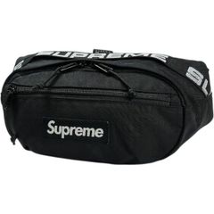 美品！supreme シュプリーム　ウエストバッグ 18SS Size【フリー】 SUPREME シュプリーム 18SS Waist Bag Black ウエスト