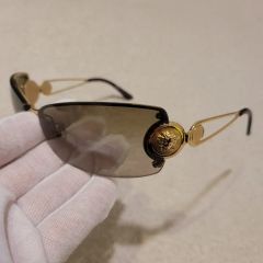 ✨希少✨ VERSACE メデューサ キャットアイ 太陽神 サングラス y2k