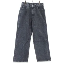 Steven Alan スティーブンアラン デニムパンツ 8114-246-1020 バギー テーパード ジップフライ ブラック 黒 31  99000859のサムネイル