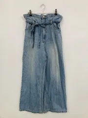 alicia PAGEBOY アリシアページボーイ デニムパンツ F ブルー