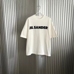 新品 S JIL SANDER 23ss ブランドロゴTシャツ 白 17978 - メルカリ