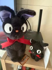 魔女の宅急便 ジジ クリーニング済 ぬいぐるみ 2点セット 即購入OK