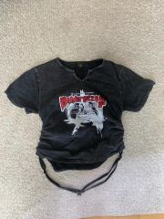 当時物 90年代 一点物 走り屋 バリバリマシン チームTシャツ 
