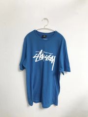 Stüssy Tシャツ ブルー Lサイズ ドジャースカラー - メルカリ
