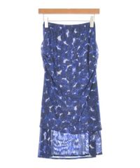 DRIES VAN NOTEN 花柄マキシ丈オーバーラップロングスカート S、M
