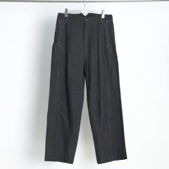定価9万 A.PRESSE Vintage Chino Trousers 黒 2 定価9万 A.PRESSE Vintage Chino Trousers 黒 2 - メルカリ