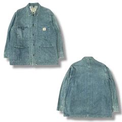美品 アーバンリサーチ デニムスタンドカラーカバーオール 