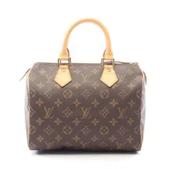 ルイ・ヴィトン LOUIS VUITTON ハンドバッグ スピーディ25 モノグラム M41528 PVCコーティングキャンバス レザー スピーディー25 レディース Used Aのサムネイル