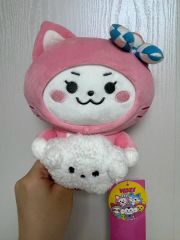 TWICE SANA コロコロクリリン ぬいぐるみ マスコット うちわセット