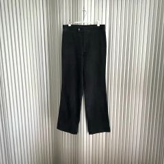 PRADA 2010AW Black Moleskin Trousers - メルカリ