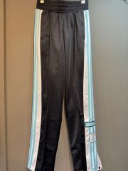 adidas アディブレイク ジャージ パンツ 水色ライン XLサイズ - メルカリ