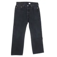 Levi's リーバイス 00501-0660 メキシコ製 501 ブラック ボタンフライ デニム パンツ ジーンズ W34 L32 ブラック系 34【中古】