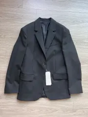 新品 ARKET ウール100 オーバーサイズ ブラックジャケット ブレーザー