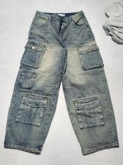 Luamoda 2WAYデニムカーゴパンツ BLUE size2 - メルカリ