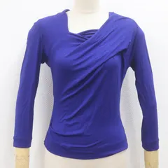 IT8RSO0MP0W4 Vivienne Westwood ヴィヴィアンウエストウッド 長袖 Tシャツ トップス 青 ブルー レディース サイズSのサムネイル