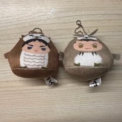 東京国立博物館 特別展 はにわ マスコット キーホルダー挂甲の武人 2体