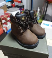(新品) ティンバーランド キッズ用 ブーツ ブラウンのサムネイル