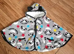 (日本)キッズ パンダ ケープ 70-90