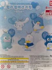 サンリオ めじるし キーホルダー 3種 まとめ出品 (シナモロール/タキシードサム/アヒルのペックル)