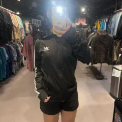 (375) adidas ブラック ファイヤーバード ヨーロッパ トラック ジャージ