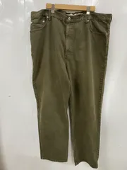 送料無料h14219 Levi's リーバイス オリーブ デニム パンツ W44 550 メンズ ファッション