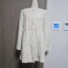 pas de calais 刺繍入り 五分袖 サマーコート、カーディガン - メルカリ