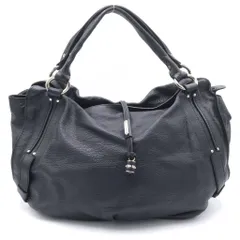 CELINE (セリーヌ) ビタースウィート ボストンバッグ ハンドバッグ ブラック レザー シルバー金具のサムネイル