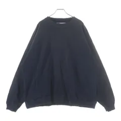 DAIRIKU (ダイリク) 24AW WHO'RE YOU？ VINTAGE SWEATER ダメージ加工スウェットトレーナー ネイビーのサムネイル