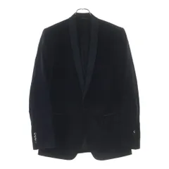 DOLCE & GABBANA (ドルチェアンドガッバーナ) Velor Tuxedo Jacket ベロアタキシードジャケット ブラック G2620Tのサムネイル