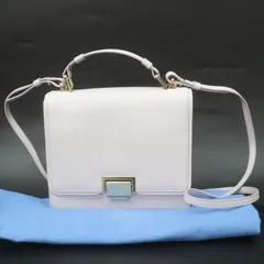 IT86WMREF4XZ 美品 SMYTHSON スマイソン ショルダーバッグ ラベンダー ピンク バッグ レディース 保存袋 鞄 かばんのサムネイル