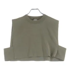HYKE (ハイク) 20SS クロップド ハイゲージ 11260-0999 ベスト カーキのサムネイル
