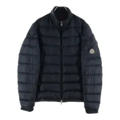 MONCLER (モンクレール) 19SS LAMBOT ワッペンロゴ スタンドカラー ダウンジャケット ブラック E10914039399 53279のサムネイル