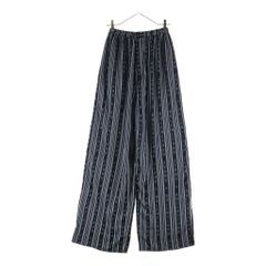 バレンシアガ BALENCIAGA 21ssロゴ総柄 レーヨン イージーパンツ バレンシアガ BALENCIAGA 21ssロゴ総柄 レーヨン イージーパンツ