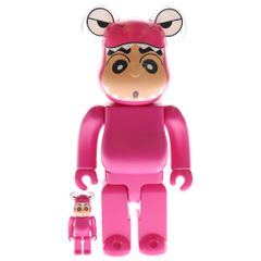 新品未開封】BE@RBRICK ワニ山さんしんちゃん 100％ & 400％ - メルカリ
