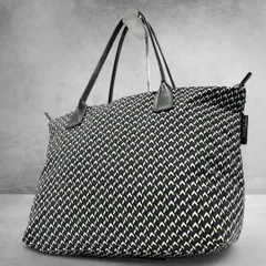ロベルタピエリ タタミ トートバッグ A4可能 総柄 レザー Roberta Pieri Tatami tote bag A4 large capacity lightweight geometric pattern Italian designer 2749