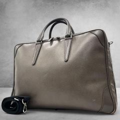 【美品】COACH ブリーカー レガシー ビジネス トート　バッグ　本革　グレー COACH ビジネス トートバッグ ブリーカー レガシー 2Way レザー - メルカリ