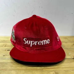 Supreme 22aw Velour Box Logo New Era Cap SIZE-(7-5/8 60.6cm) シュプリーム ベロアニューエラボックスロゴキャップ 心斎橋店