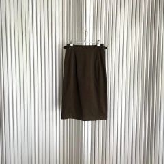 PRADA ボーダースカート 三角ロゴ 38 スリット - メルカリ