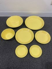 海*巻様 黄交趾 菱形向付け12客 海*巻様 黄交趾 菱形向付け12客 | Mercari