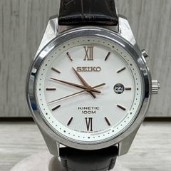 SEIKO セイコー クロノグラフ 6T63-00J0 クォーツ 白 革ベルト - メルカリ