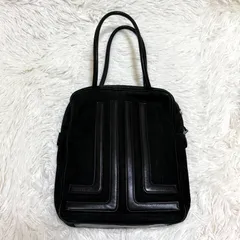 LANVIN collection ランバンコレクション 黒 ハンドバッグ ブラック レザー調 A4収納可 レディース 通勤 フォーマルのサムネイル
