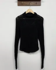 36 Isabel Marant エンブロイダリー メッシュ シースルー ニットのサムネイル