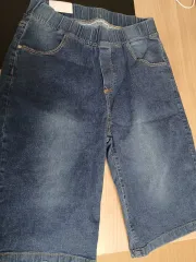デニム ストレッチ ハーフパンツ