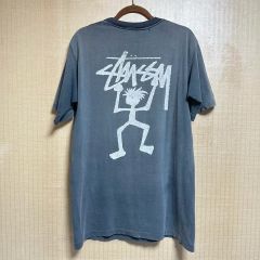 超希少】ステューシー Tシャツ サンダーボルト 雷 オリーブ メキシコ