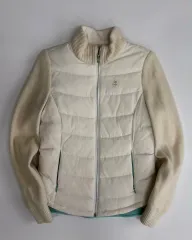 85 CASTELBAJAC カステルバジャック ウール カシミア レディース ダウン ニット パのサムネイル