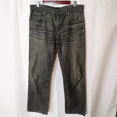 (^w^)b HUGO BOSS ヒューゴボス MAINE W33 L32 グレー デニム ジーンズ 国内正規品 ストレッチ 縦落ち 穴あり ダメージ加工 エジプト製 ボス ジーパン パンツ 灰色 ストレート カジュアル YKKジップ OM12298WTのサムネイル