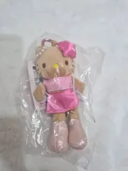 ハローキティ ピンク レオパード カラビナ キーホルダー