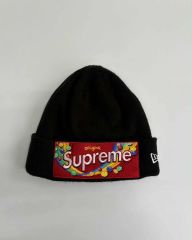 Supreme Skittles NEW ERA ビーニー ニット帽 黒 カリナ Supreme Skittles New Era Beanie カリナ着用 - メルカリ