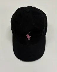 ポロ ラルフローレン ピンク ポニー ベースボールキャップ made in usa